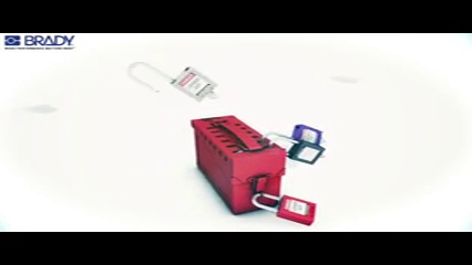 Amazon.com: Brady Extra-Large Group Lock Box, Steel - 51171 , Red